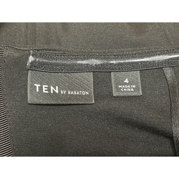 Aritzia Babaton Black Strapless Sleeveless Sweetheart Tube Bandeau Crop Top 4 - Picture 3 of 4